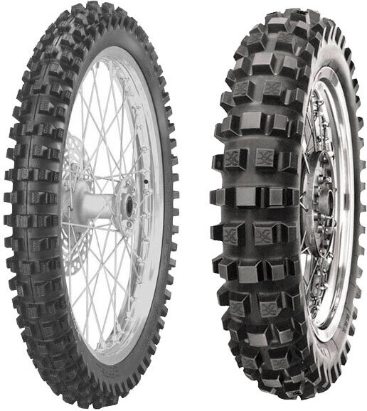 Pár pneumatík PIRELLI 80/100-21 MT16 GARACROSS MST+110/100-18 MT16 GARACROSS NHS