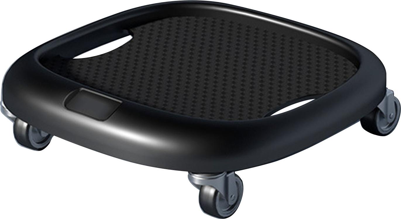 Gistuch Bauchtrainings-Radplatte, stärkt die Kernmuskelgruppe, leise Räder, Übung, Workout, Roller, Scheibe, Schwarz