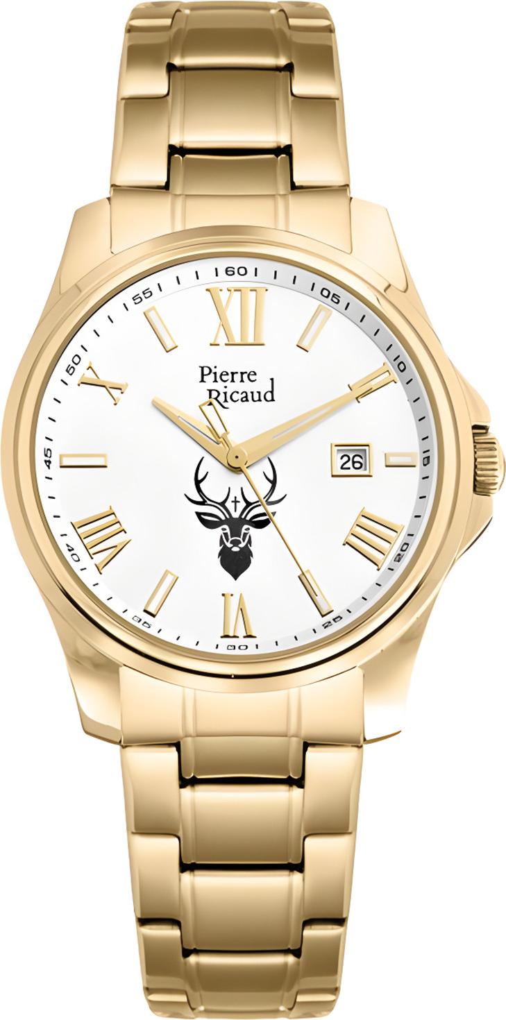 Zlaté hodinky Pierre Ricaud P21089.1132QRE