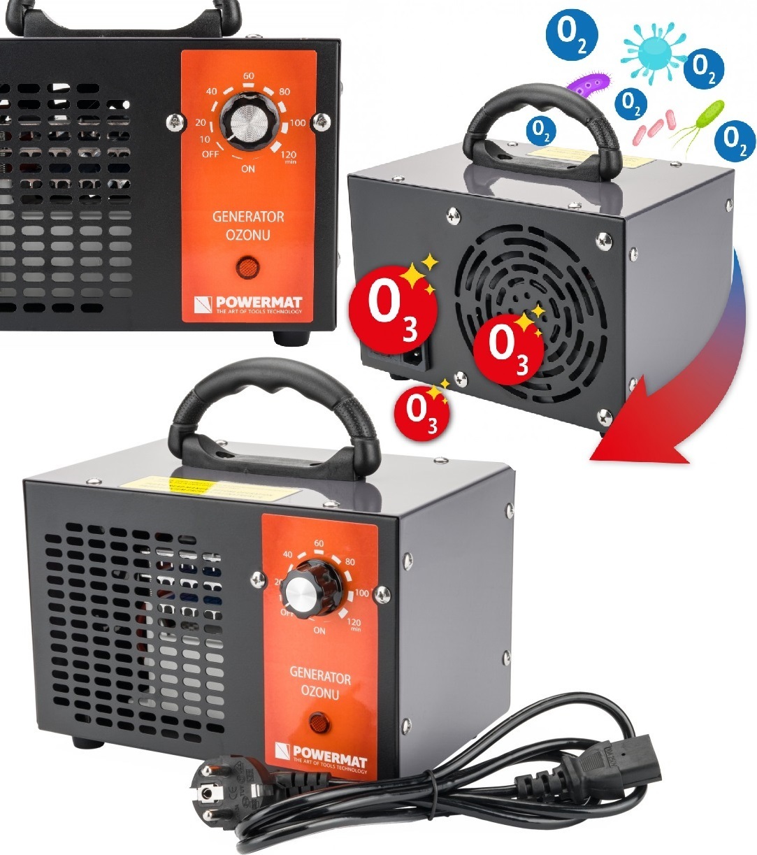 Powermat Ozonerzeuger PM-GOZ-36T Pm1172