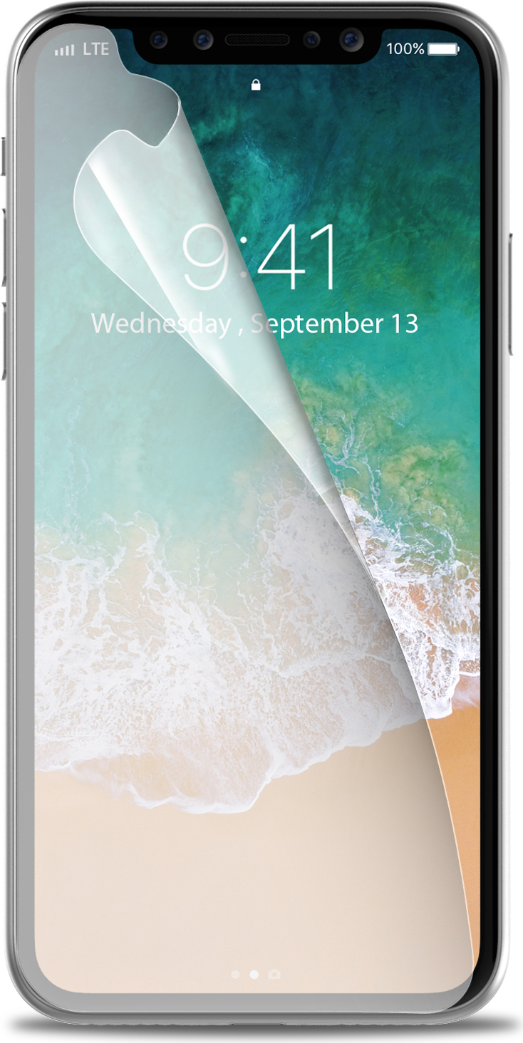 Celly - Ochranná fólia na displej pre iPhone Xs/X