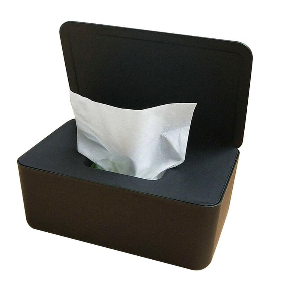 Aufbewahrungsbox Feuchttücher 2Pcs Wet Tissue Box TAIZER Tragbar Taschentücher Spender Silikon Feuchttücherbox Baby Reisen Kind Tissue Box Feuchttücher Box Wechselspender Wiederverwendbar
