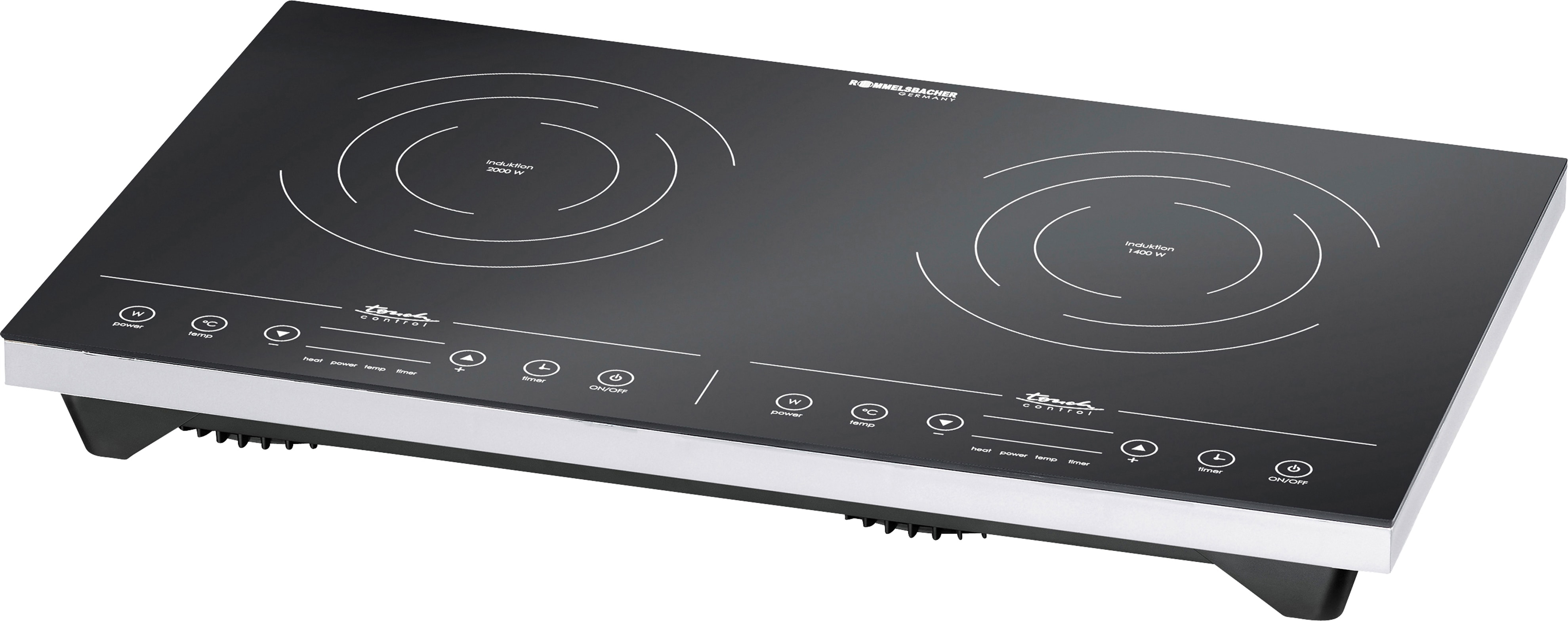 Doppelkochplatte CT 3410/IN Induktion, mit Touch Control, 2