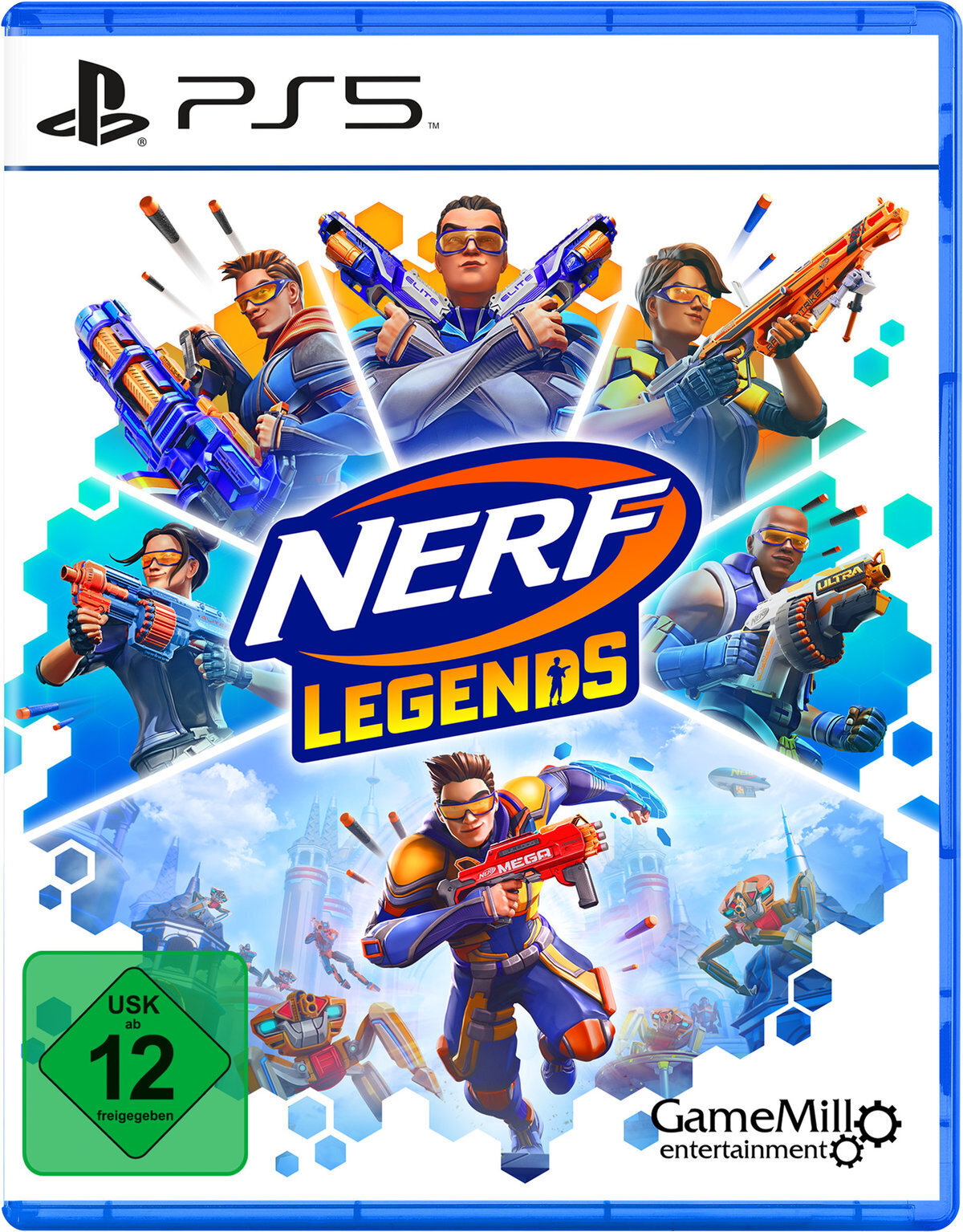 NBG Nerf Legends PS-5 NER-P5-GAS
