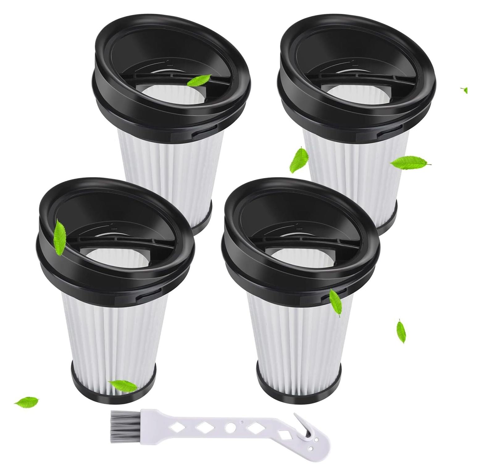6 filtri di ricambio per aspirapolvere Grundig VCH9829 VCH9832 VCH9630 VCH9631 VCH9632 VCH9629 2 in 1 batteria e aspirapolvere a mano, filtro Hepa parti numero 9178008590