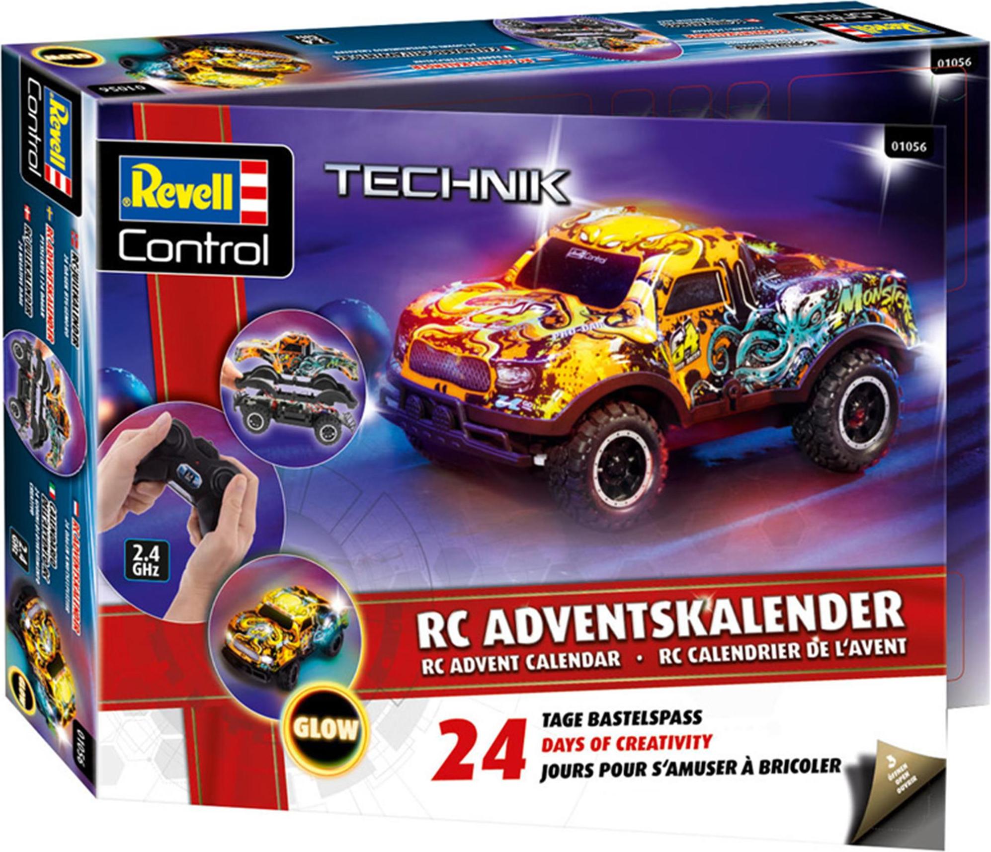 Revell RC adventný kalendár Vianočný vodič 1:22