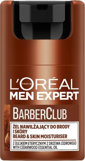 L'Oréal LOR DERMO MEN Barber Club Feuchtigkeitsgel für Bart und Haut