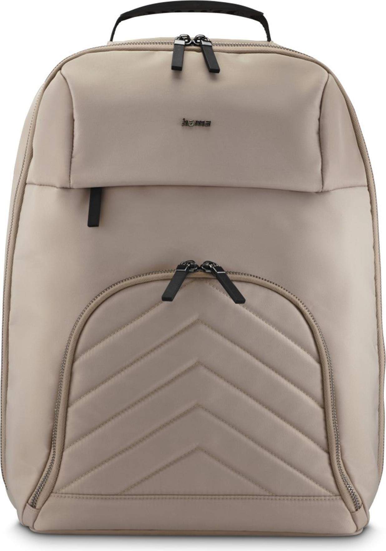 Hama Laptop-Rucksack Premium Lightweight, bis 41 cm (16,2"), Beige 00222046