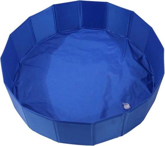 OEM Hundebad - groß - Kinderhundebad - PVC - für große und kleine Hunde - faltbar - Wasserbad - Badewanne - Hundewassertank - 80 x 20 cm - blau 2026