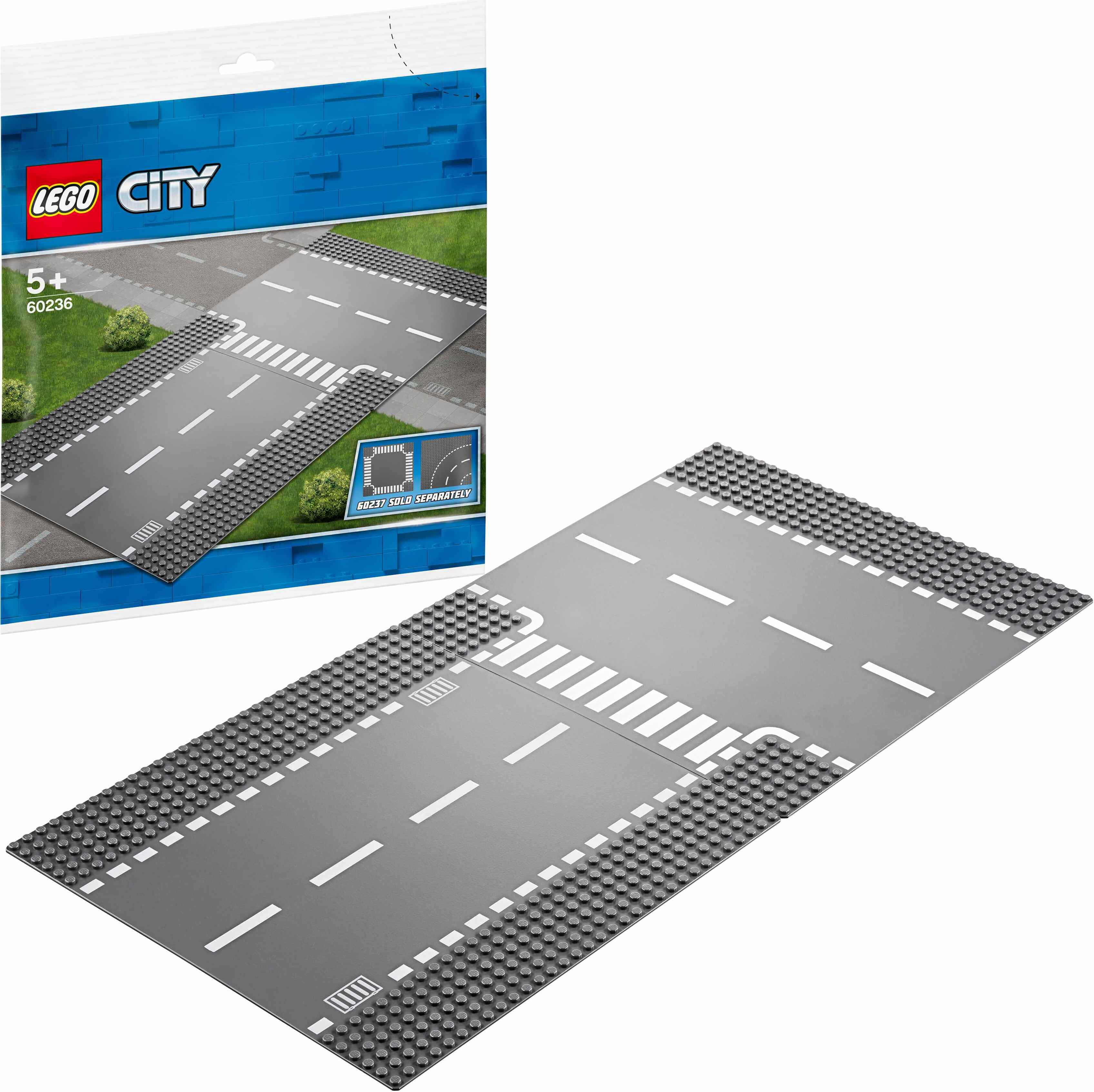 LEGO® City Rovinka a T-križovatka, 60236