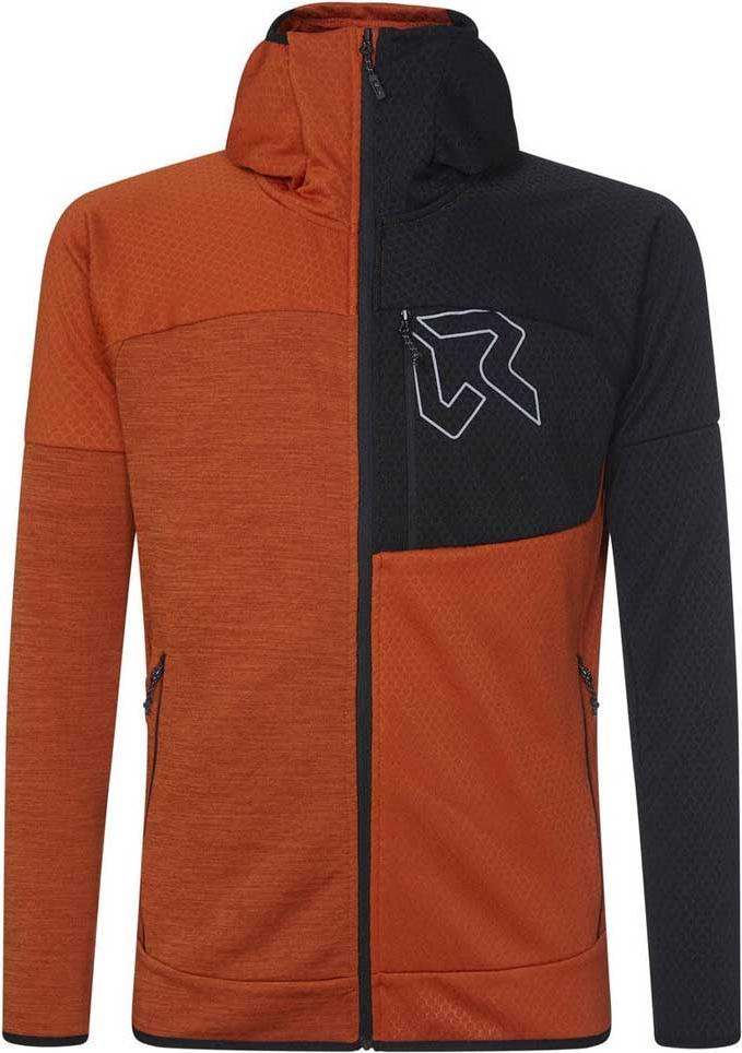 Rock Experience Kobra Fleece Mit Durchgehendem Reißverschluss Orange M Mann Orange M REMC02411-X0101-M