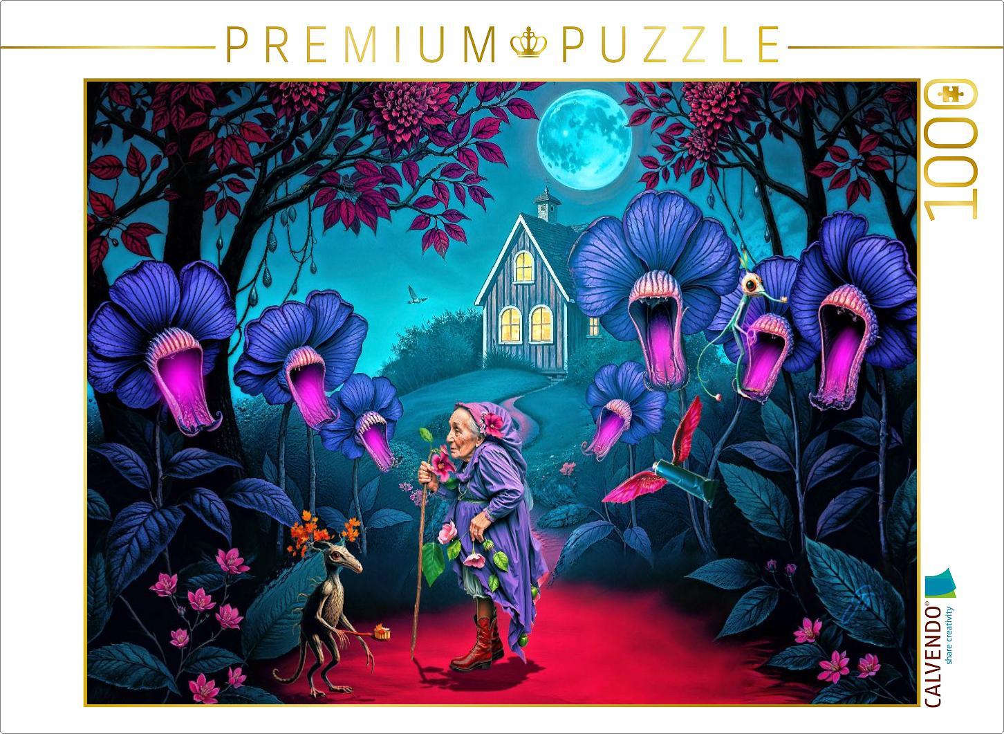 CALVENDO Puzzle Abendliche Mundhygiene | 1000 Teile Lege-Größe 64x48cm Foto-Puzzle für glückliche Stunden