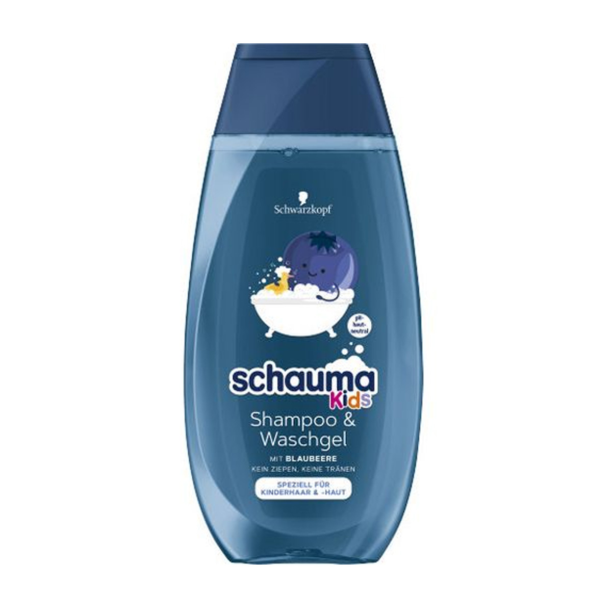 Schauma šampón a balzam pre deti s vôňou čučoriedok ph neutral 250ml