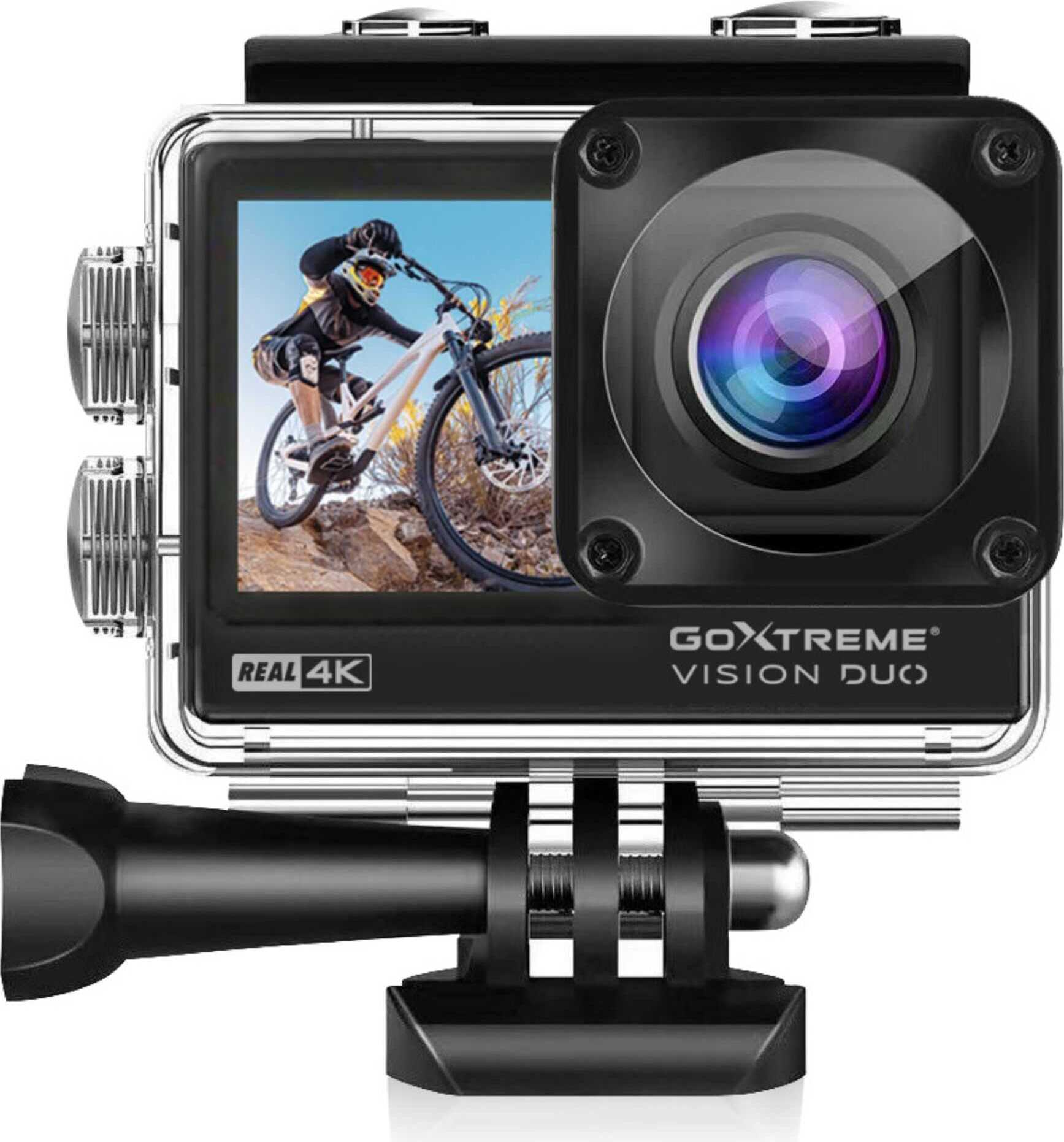 Easypix Goxtreme Vision Duo 4k Action Kamera Silber Silber One Size 20161