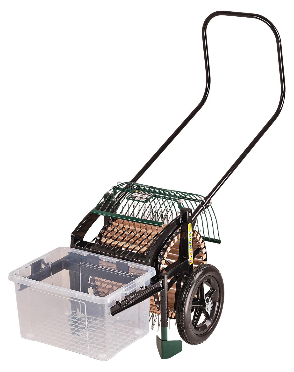 DEMA Apfelsammler-Wagen, Fallobstsammler, Obstsammler, 25L, mit Stachelwalze 922713