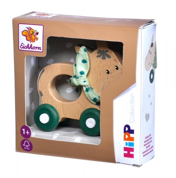 Eichhorn Holz Schiebe-Esel Baby Spielzeug Motorik 100005867