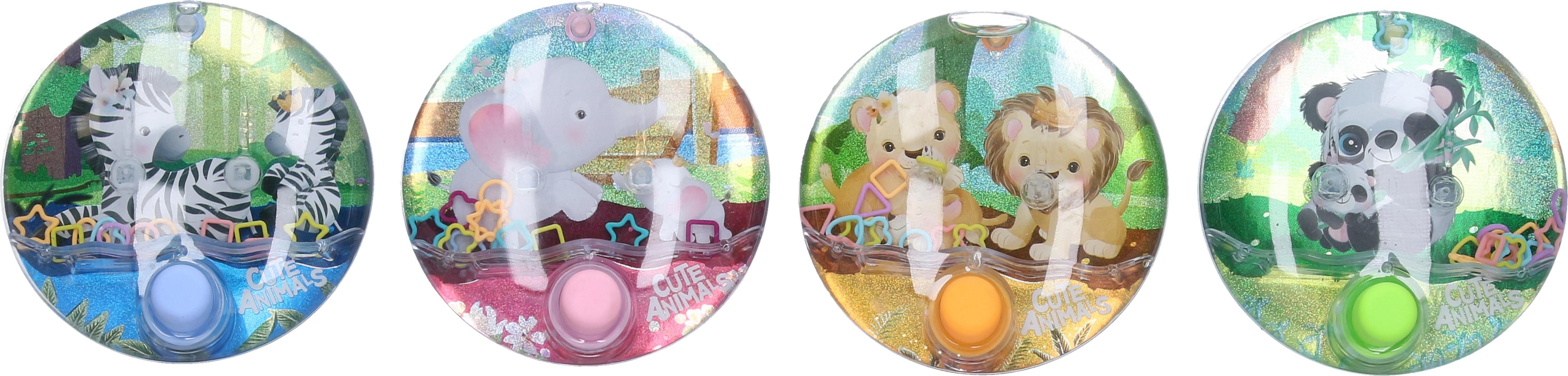Wiky Wasserspielzeug Tiere 10 x 10 x 3 cm