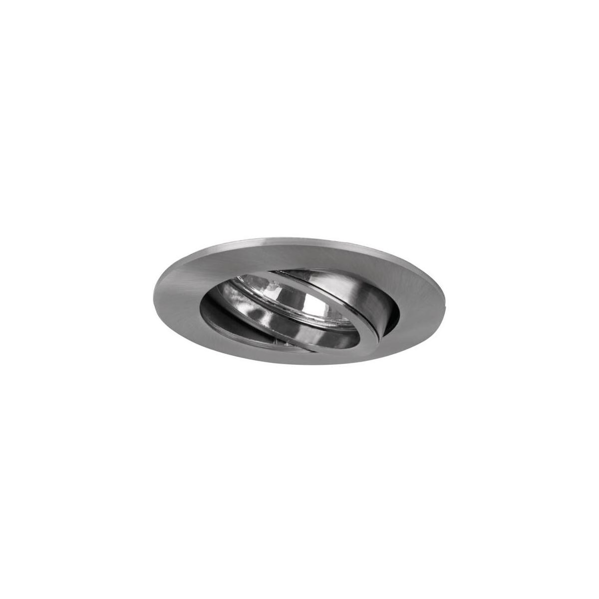 SPOTLIGHT Einbaustrahler 50W GX5,3 weiß NV Konv IP20