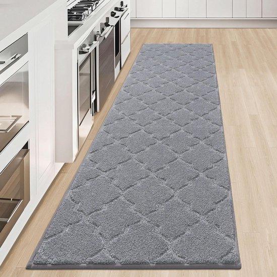 OEM Antirutsch-Matte für die Küche, 50 x 200 cm, reinigbar, für Wohnräume, grau 2026