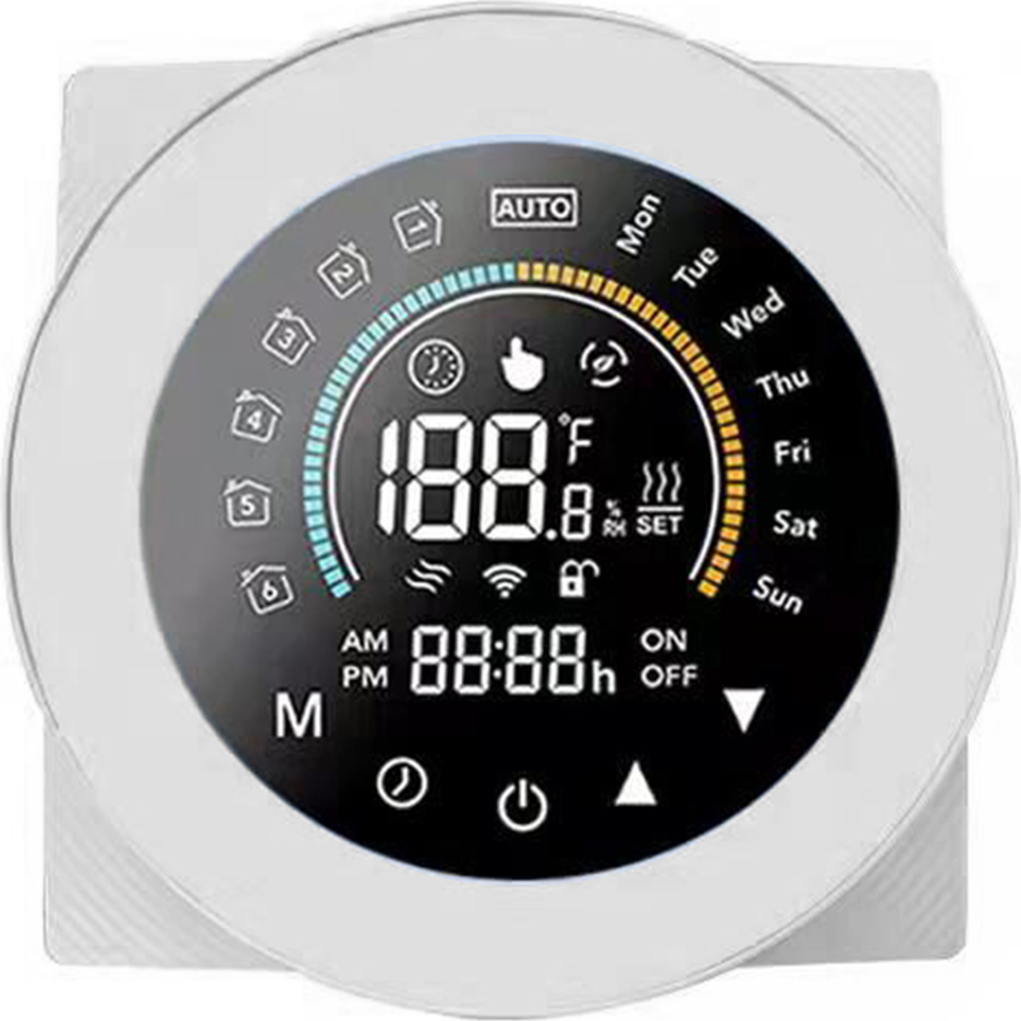 Douself Tuya WiFi Smart Thermostat für 16A Elektroheizung Sprachsteuerung Fußbodenheizung, Thermostat Unterputz Wandthermostat Programmierbare