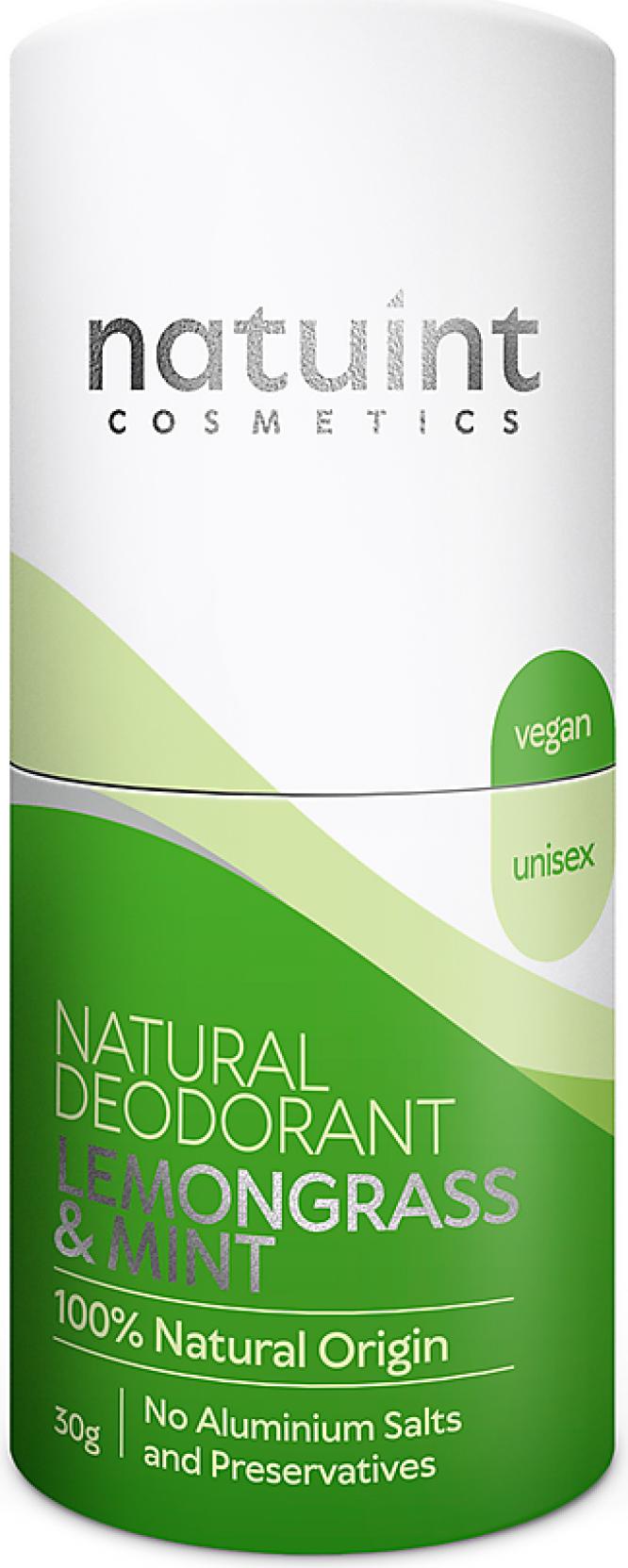 Natuint Cosmetics Creme-Deodorant Zitronengras Minze 30 g