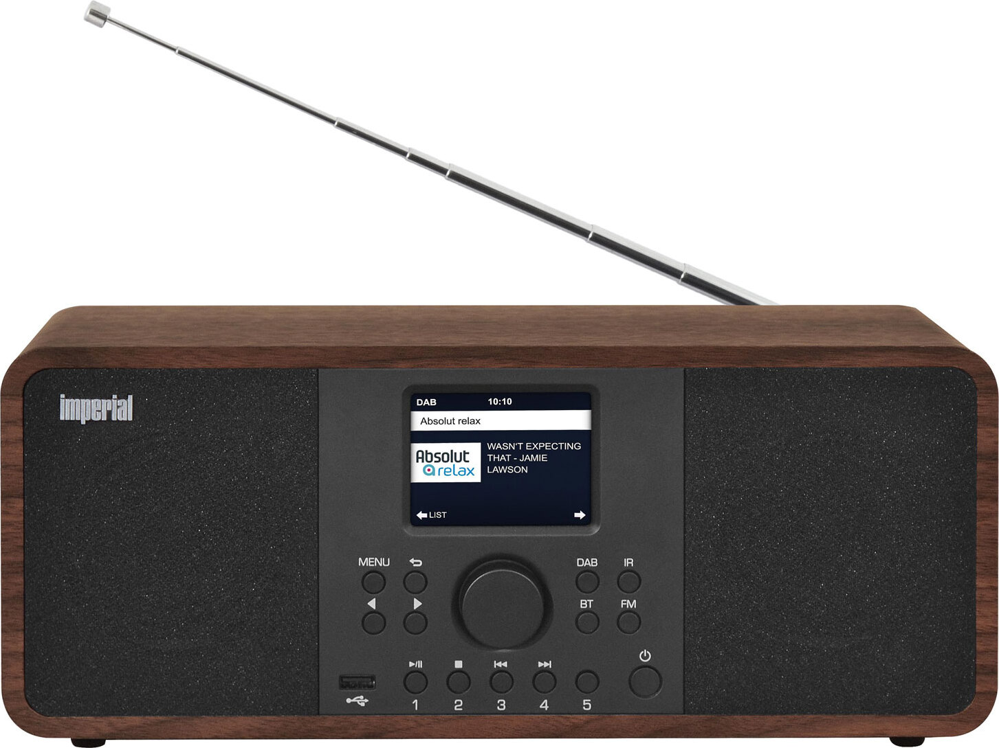 Imperial Collection Imperial Dabman I205 Radio Hout/Zwart