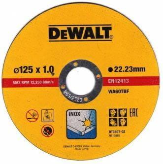 Dewalt Metallscheibe 125X1,0Mm /10Stk. Metallbox