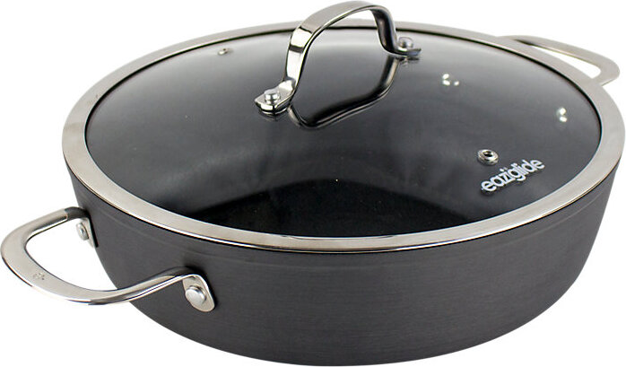Eaziglide Neverstick3 - niedriger Topf mit Deckel 28 cm (0913)
