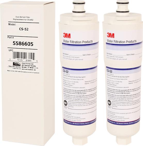 3M Purification Inc. 2x 3M Cuno CS-52 Kühlschrank Wasserfilter