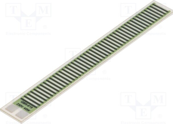 TNE 1x Widerstand: thick film 1322,5 gekt Heizwiderst 40W GBR-619-230-40-2 Heizwiderstä _1GH_GBR619-230-40-2