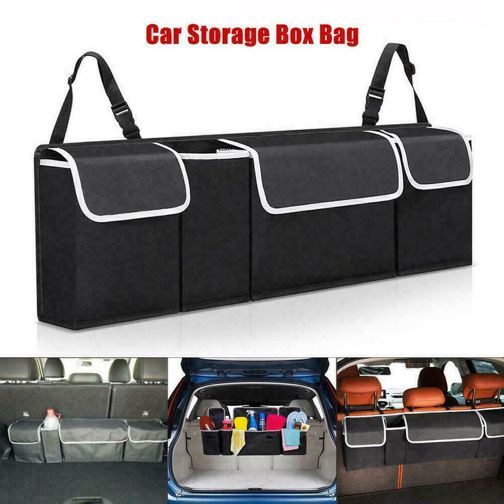 Kofferraum Organizer Auto kofferraumtasche Netz Rücksitz Sitzlehnentasche Bag DE 