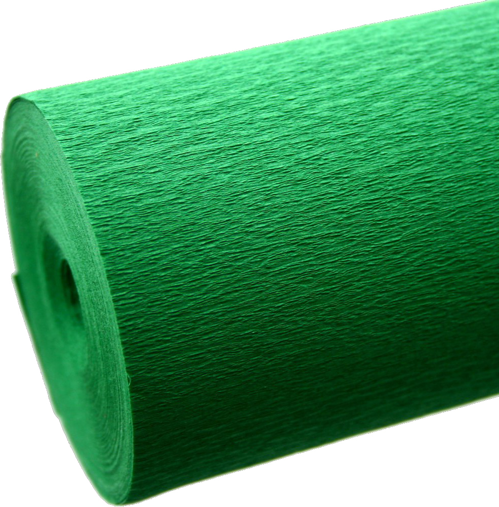 Bodekrepp 30m x 0,95m Krepppapier grün Krepp-Papier Bastelkrepp / Floristenkrepp