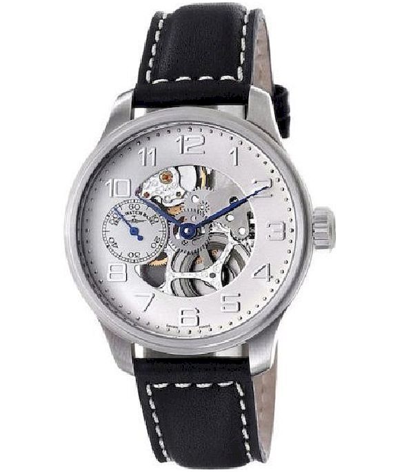 Zeno-Watch - Náramkové hodinky - Pánske - Chronograf - OS Retro Skeleton - 8558-9S-e2