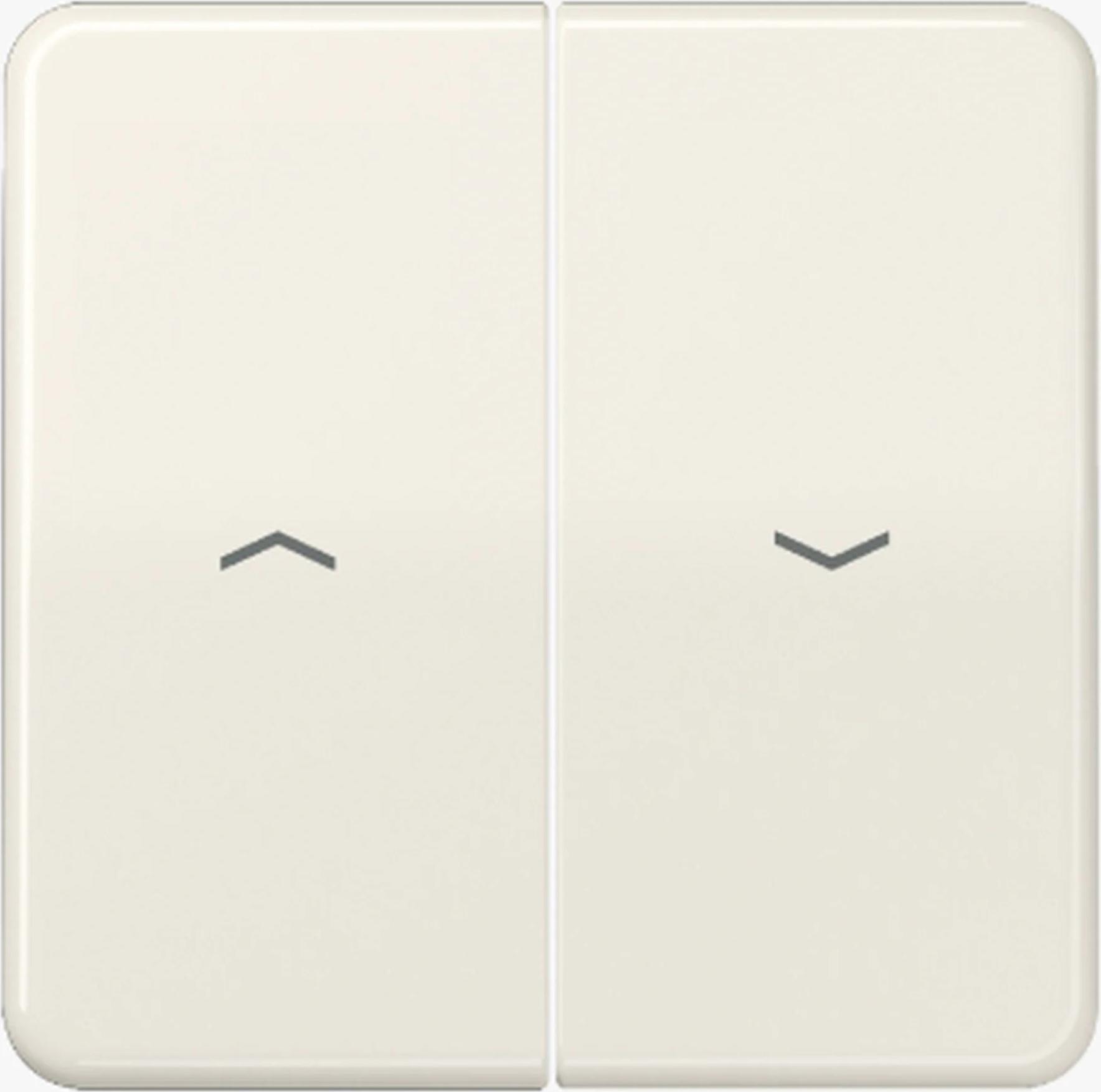 Jung Wippe mit Pfeilsymbolen Jung CD 595 P weiß, 1 Stk. CD595P
