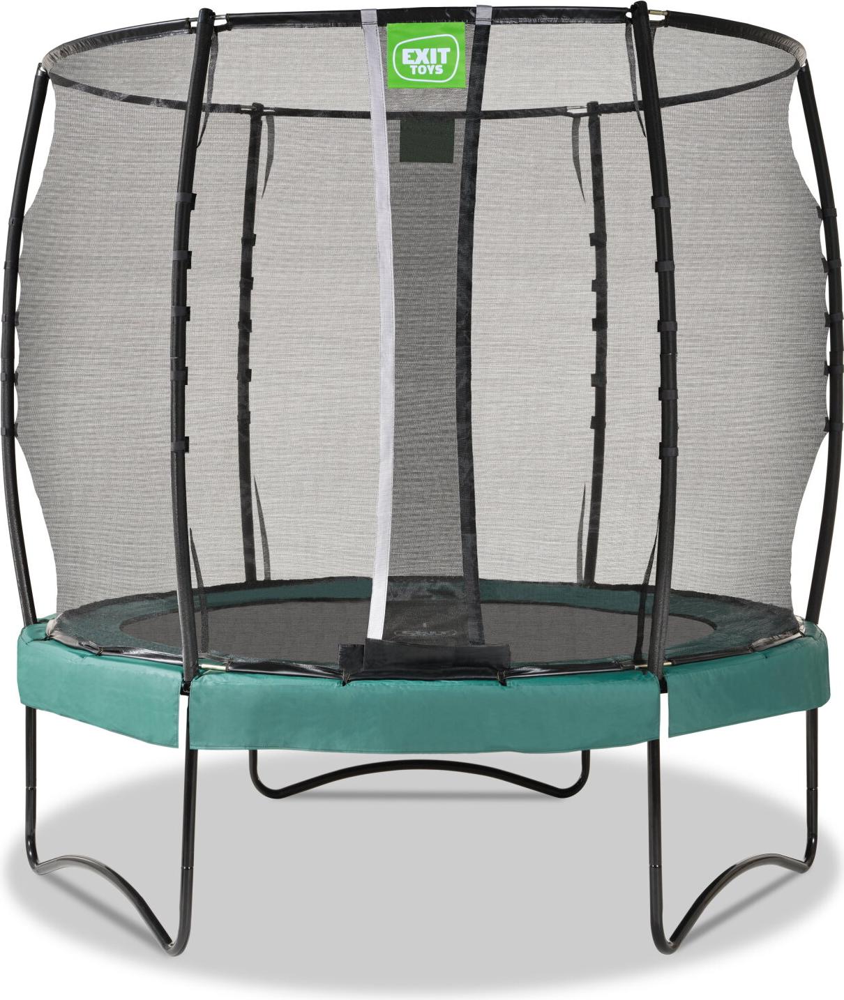 EXIT Allure Premium trampolína ø253 cm, na nohách, okrúhla, zelená