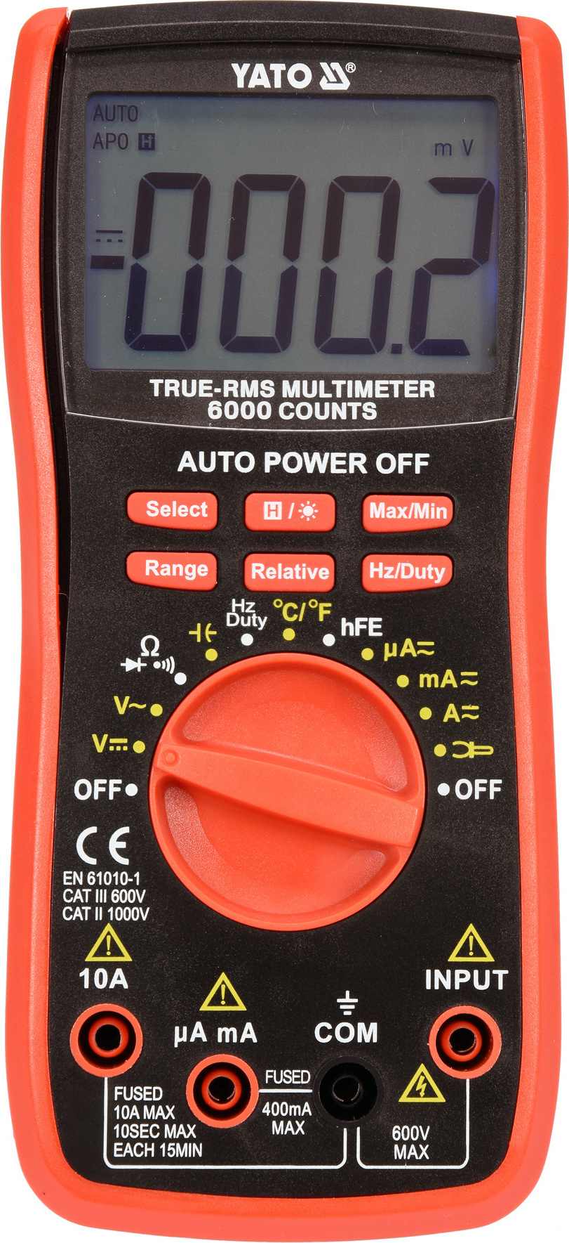Yato YT-73085 Multimeter Digitales Multimeter