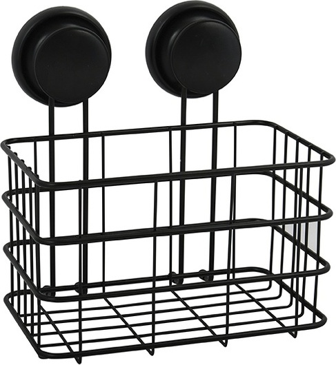 Mensola Doccia Laiwoo 5 Pezzi Con Ganci - Autoadesiva Senza Foratura, Nero