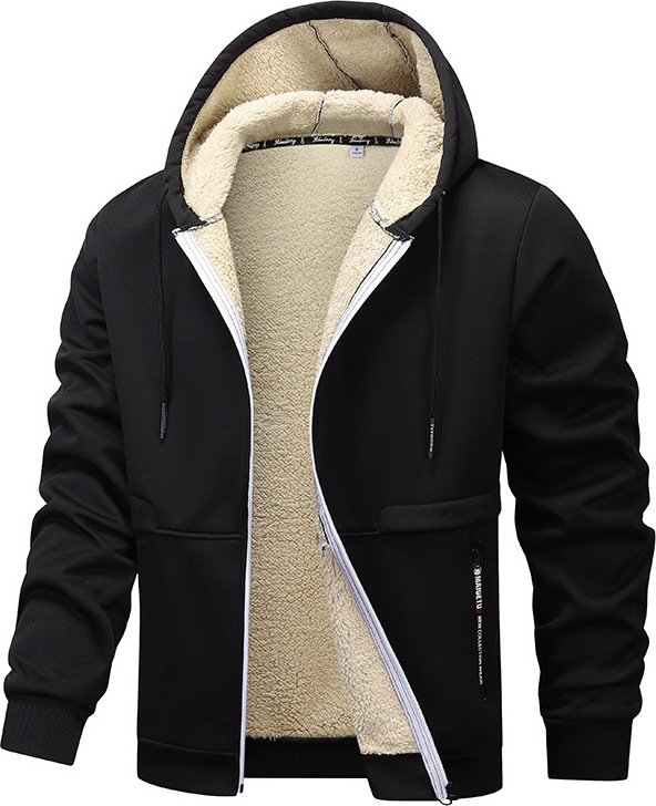 Winterjacke Herren Fleece Gefüttert Winterparka Große Größen