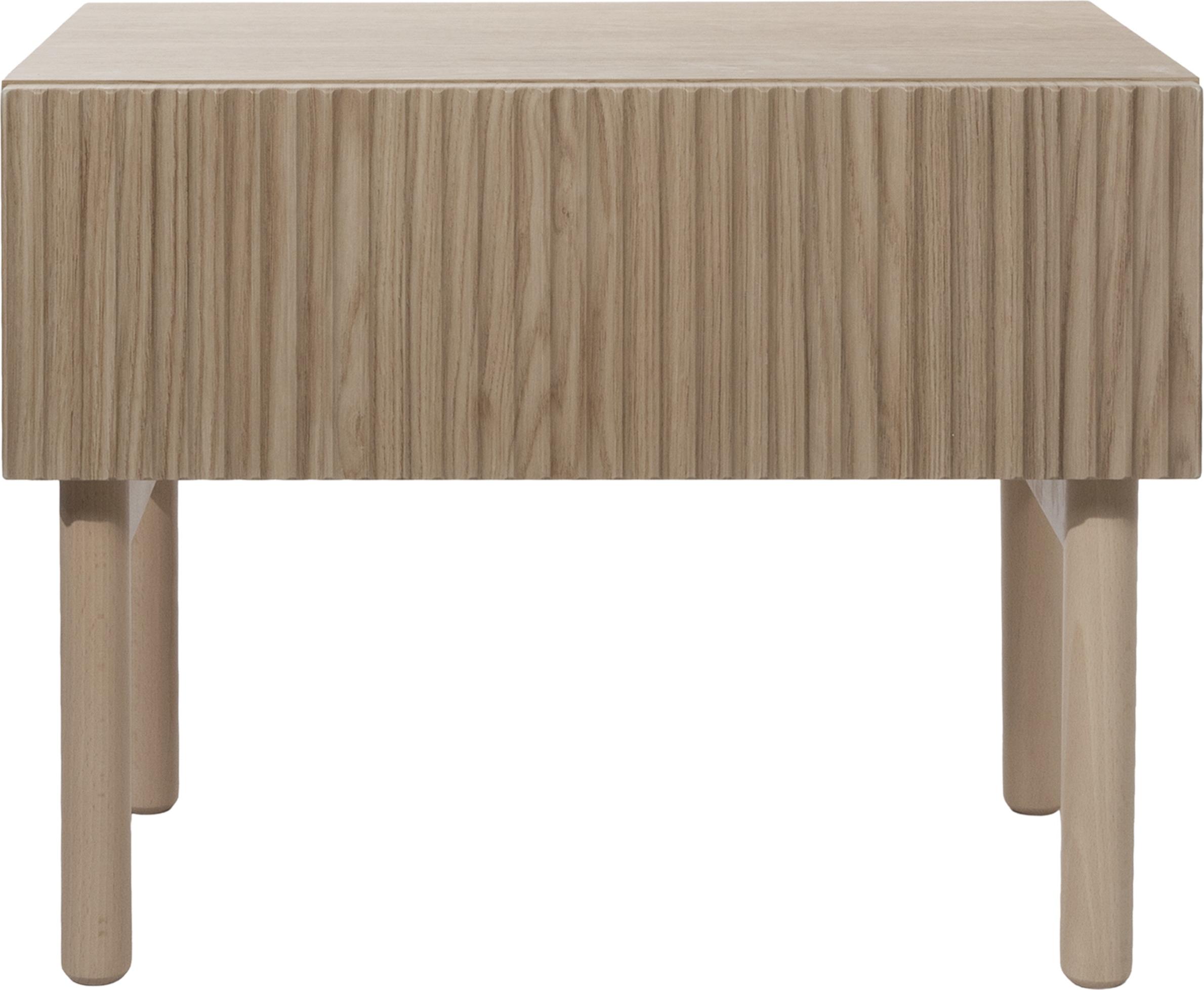 Selsey Bemmi - Comodino Con Gambe Dorate - Beige - Selsey Da 84,99