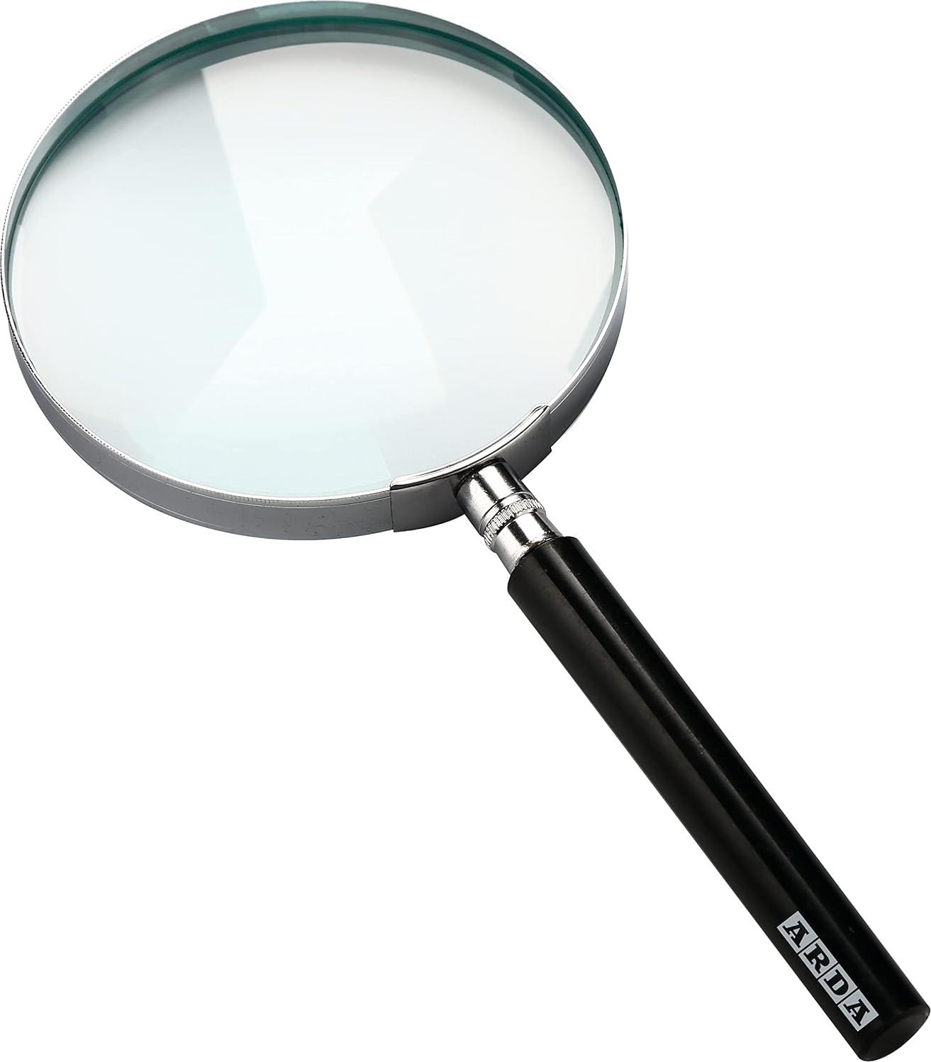 Famanu Vergrößerungsglas mit 2-facher Vergrößerung - 100 mm Linse SHSHOP