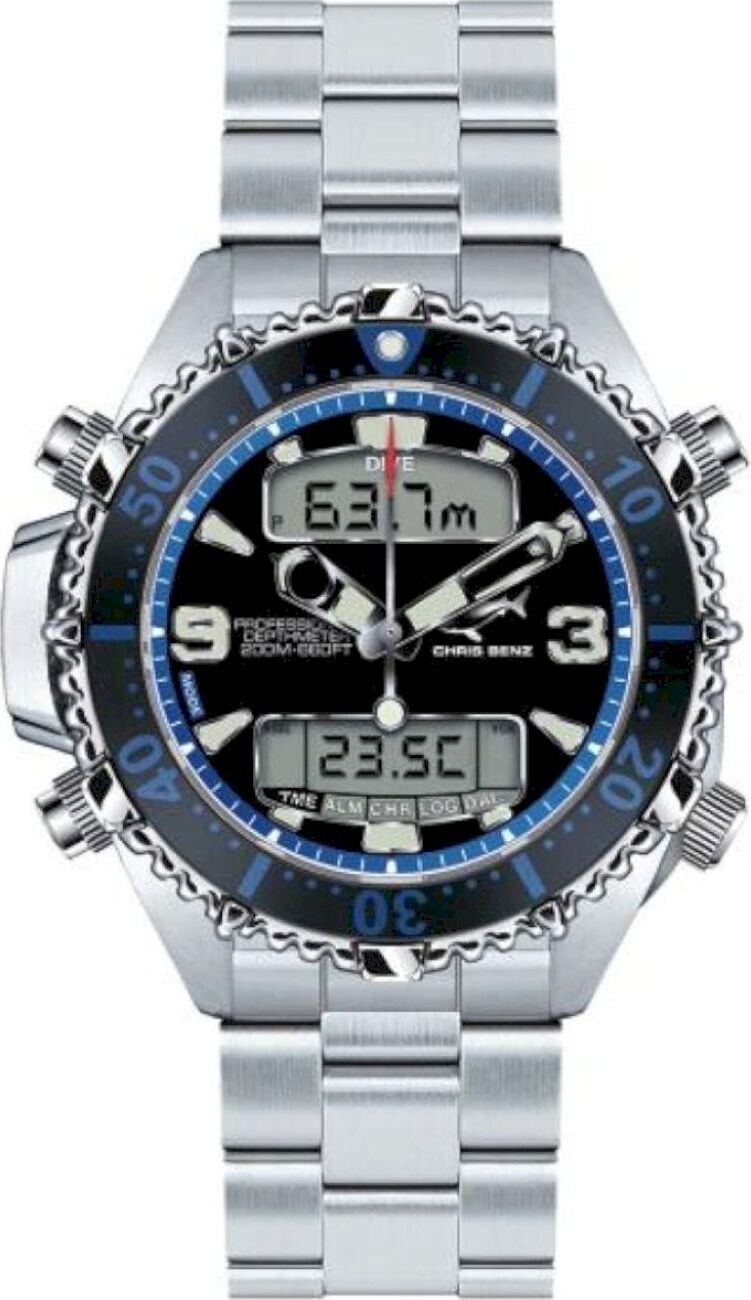Chris Benz Hodinky pre ženy, mužov a ženy CB-D200X-B-MB