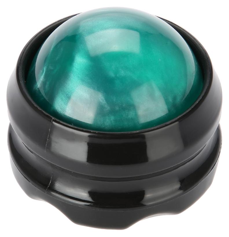 JedBesetzt Massage-Rollball-Massagegerät für Körpertherapie, Fuß- und Hüftentspannung und Stressabbau (lila), grün K-MM-2620-220