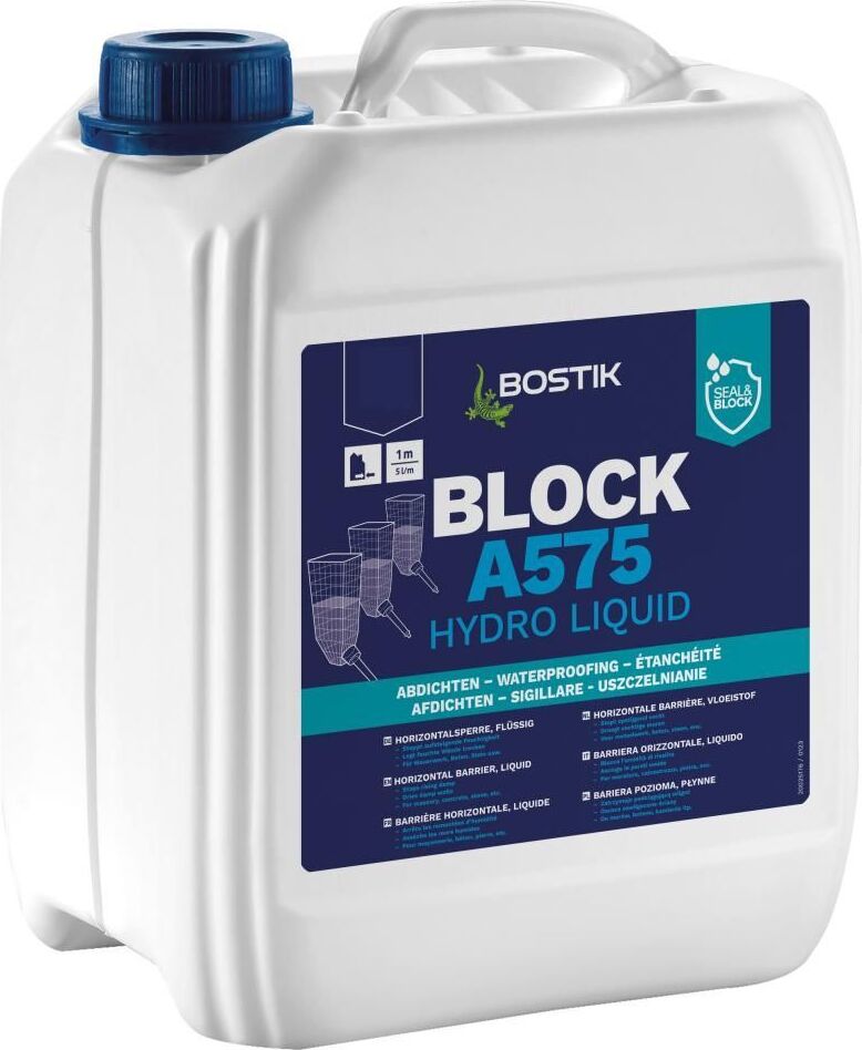 Bostik Block A575 Hydro Liquid 10Liter Kanister Horizontalsperre Horizontalstopp 30621378