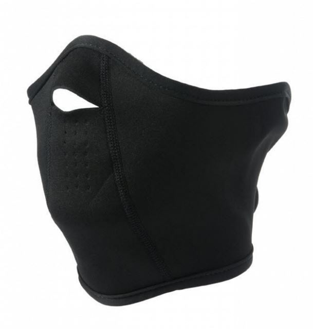 Icetools Gesichtsmaske Kälteschutz Radsport Wintersport schwarz L