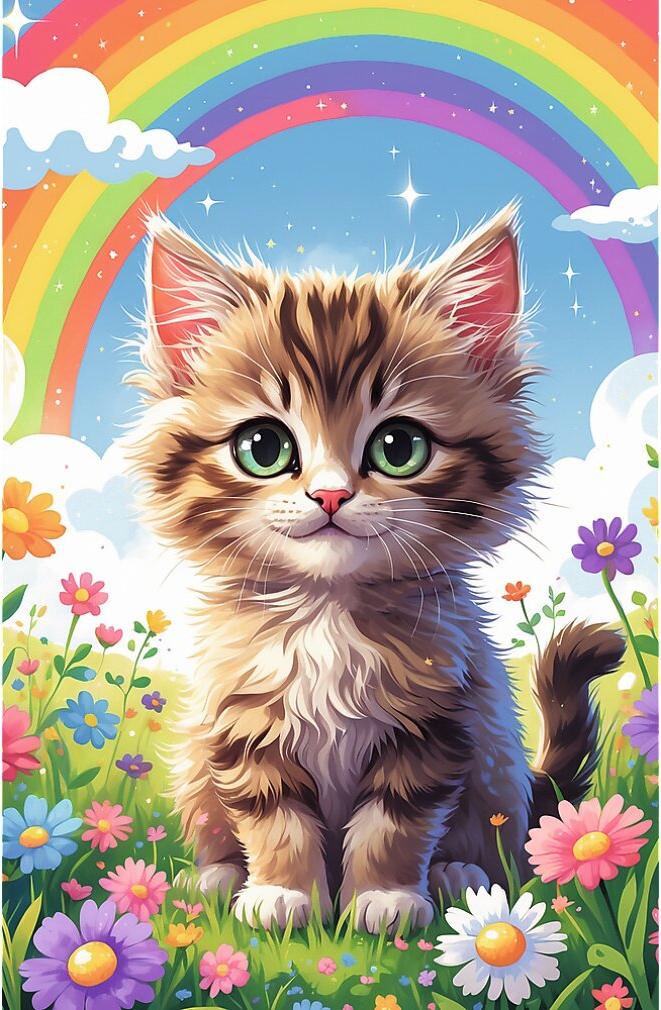 Puzzle Treflci: Kitten 45 Puzzles