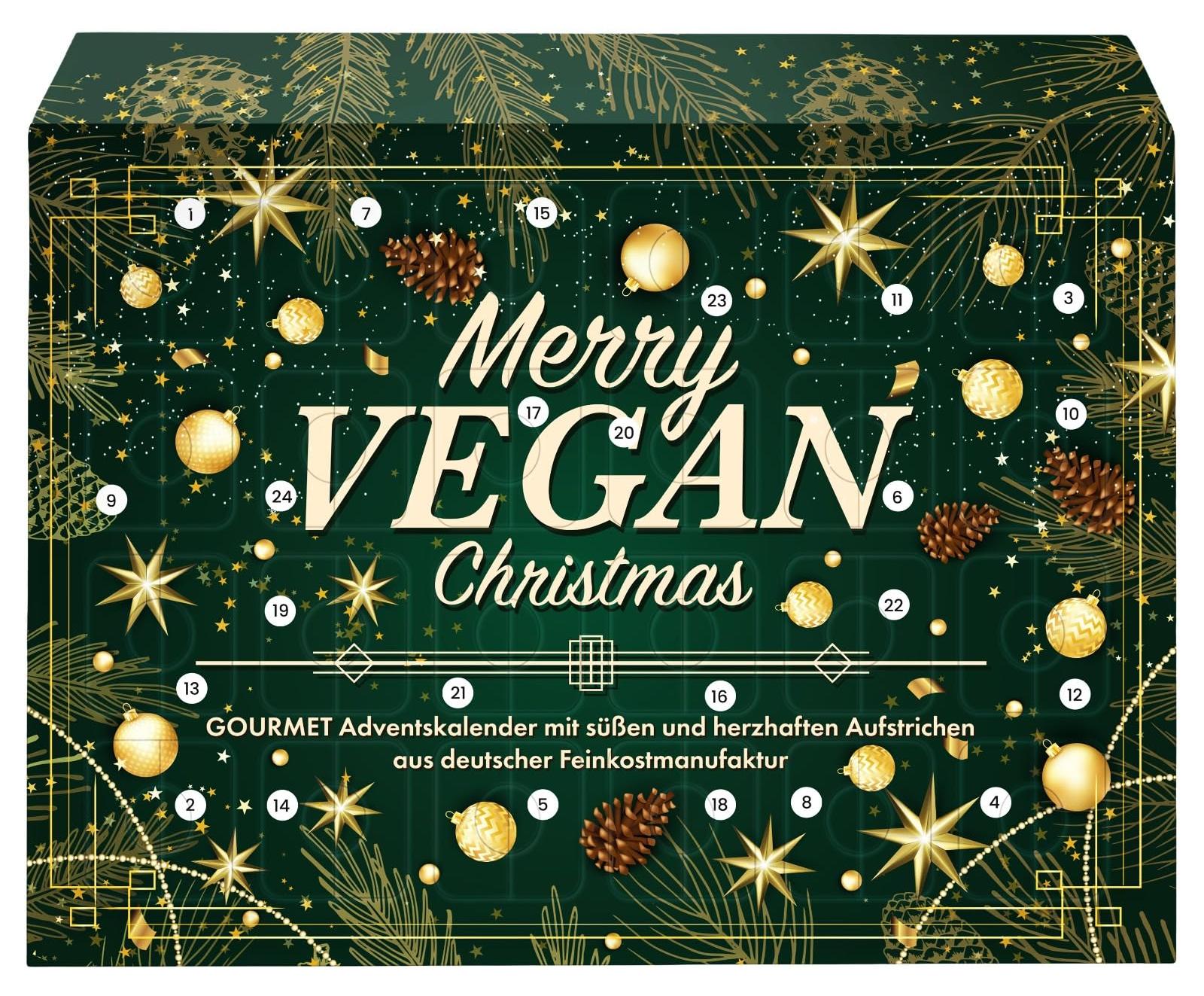 EWL Naturprodukte EWL Adventskalender Vegane Aufstriche 2026 | 24 Brotaufstriche in Gläschen