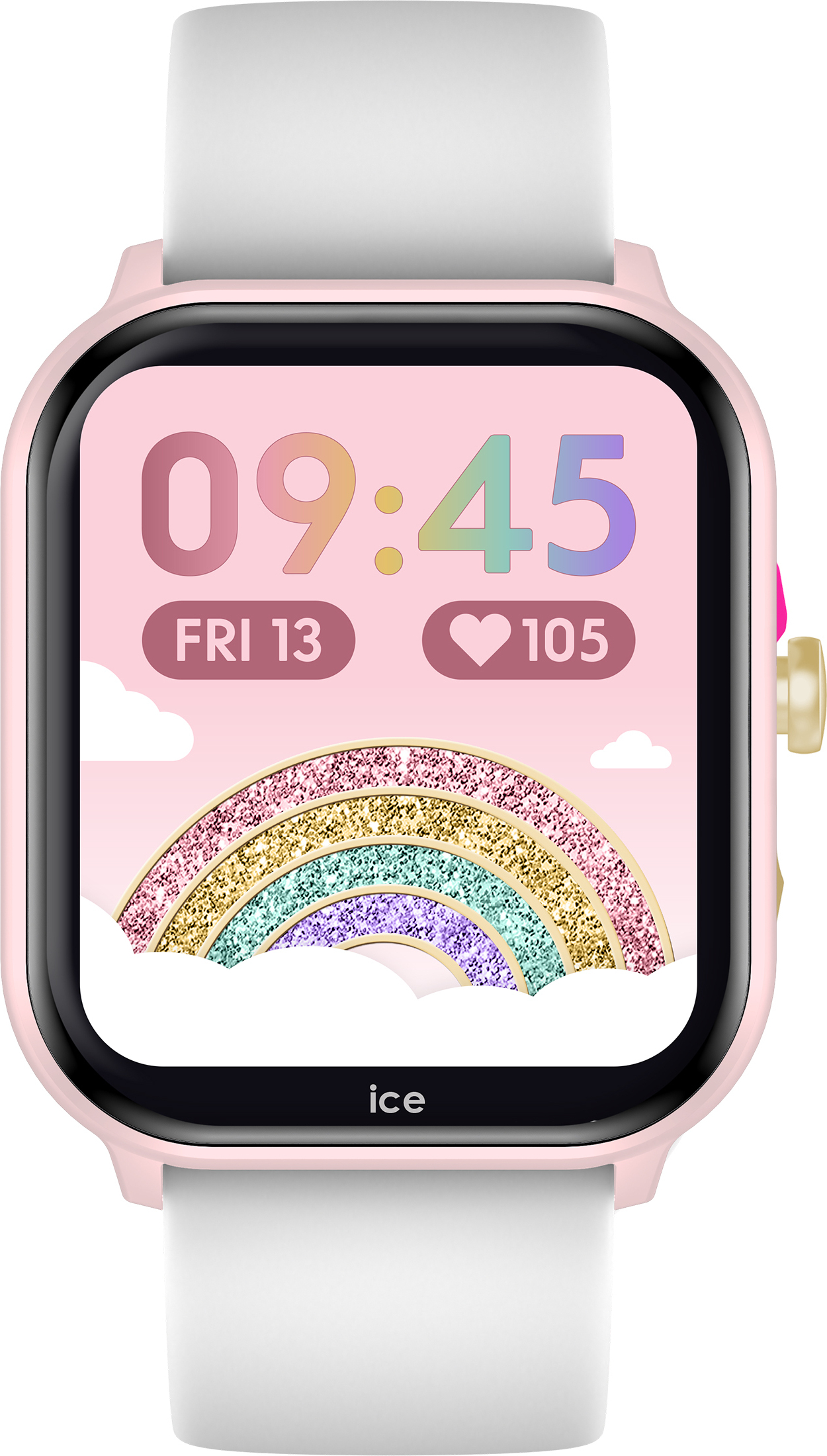 Hodinky Ice Watch Digital 'Ice Smart Junior 2.0 - Pink - White' pre dievčatá 022797