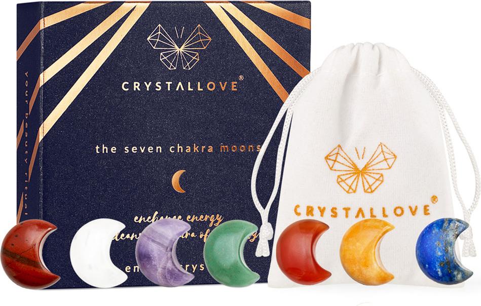 CRYSTALLOVE Natürliche Energiesteine 7 Chakren - Monde