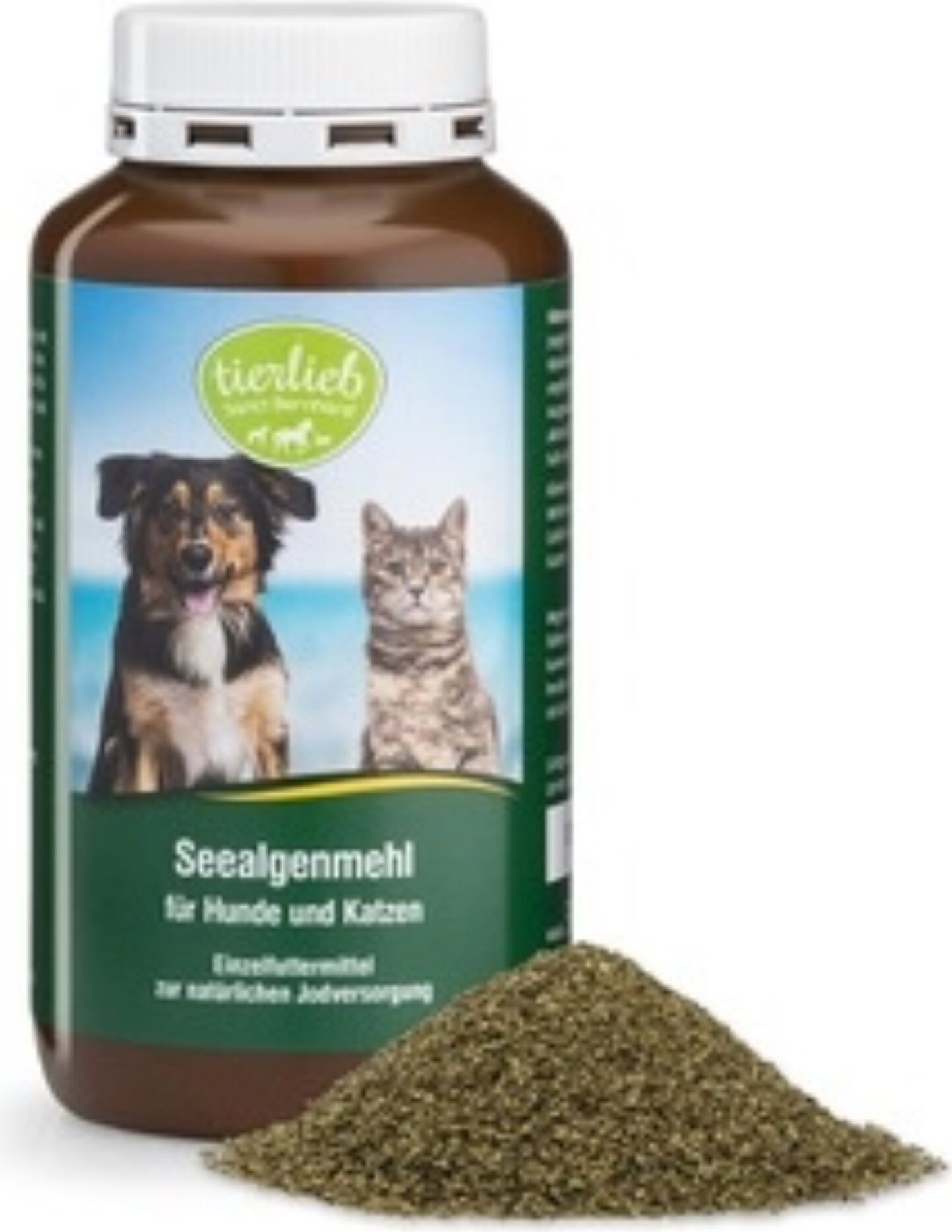 Tierlieb Meeresalgenmehl für Hunde und Katzen (300 g) 7965 BI7965