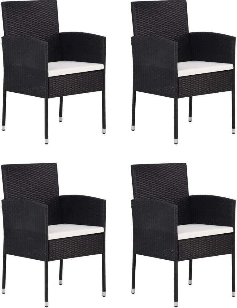 VidaXL Garden biela 5 ks